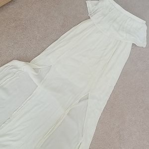Boho gauze maxi dress